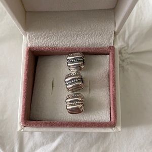 3 Pandora bracelet spacers